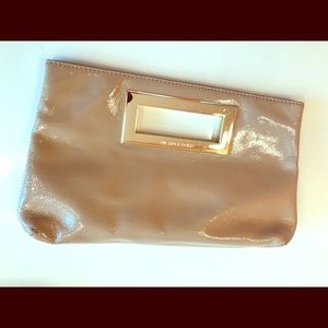 Beige Michael Kors clutch